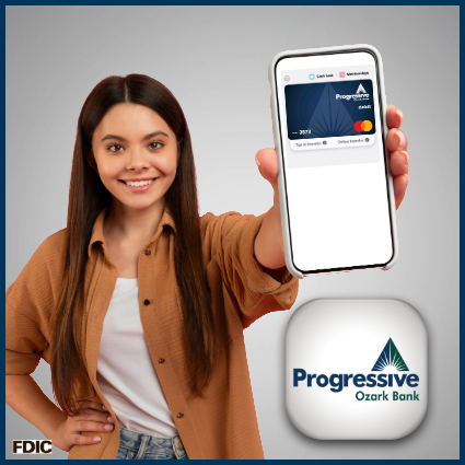 girl holding up a phone