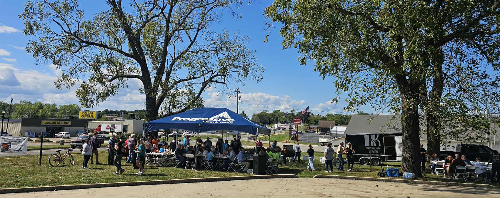 outdoor community event