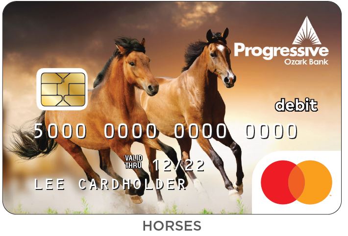 Progressive Ozark Bank Horses